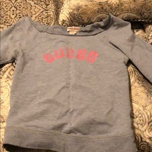 Off shoulder guess sweater